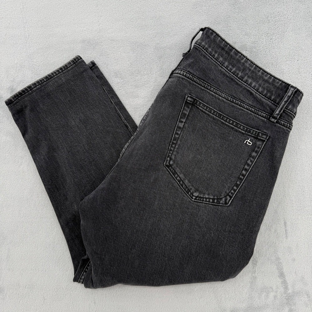 Rag & Bone Fit 3 Athletic Jeans Dark Wash Denim Charcoal Mens 34W 25L Pants